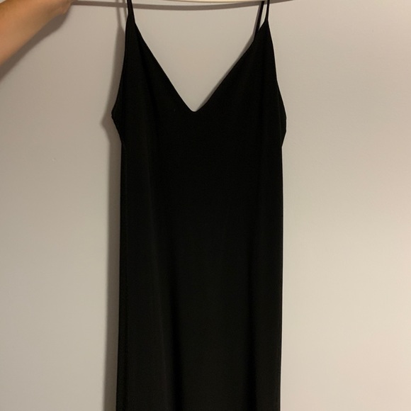 Zara v neck loose fitting midi dress - Picture 1 of 3
